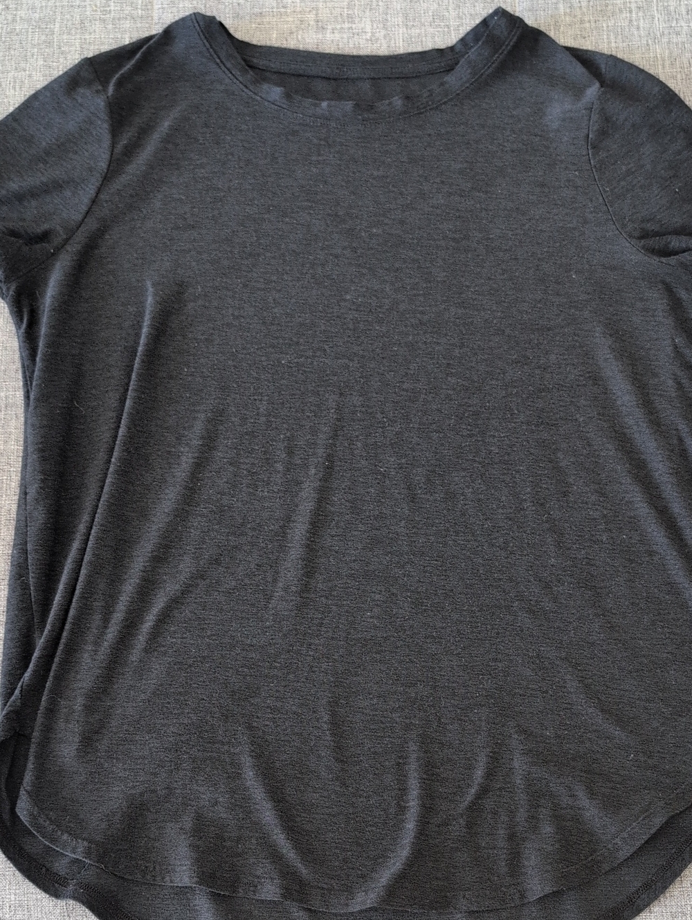 Beyond Yoga Black Featherweight On the Down Low Short Sleeve Tee - Picture 2 of 6